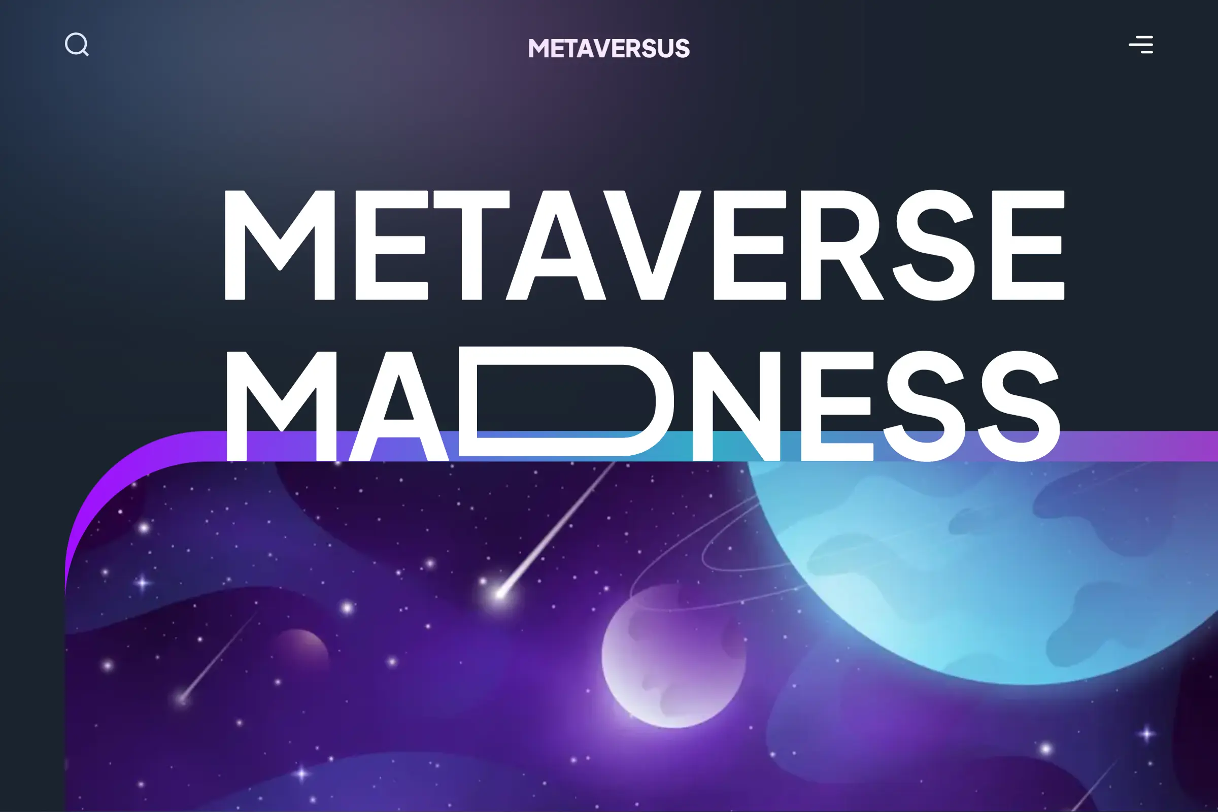 Metaversus UI/UX